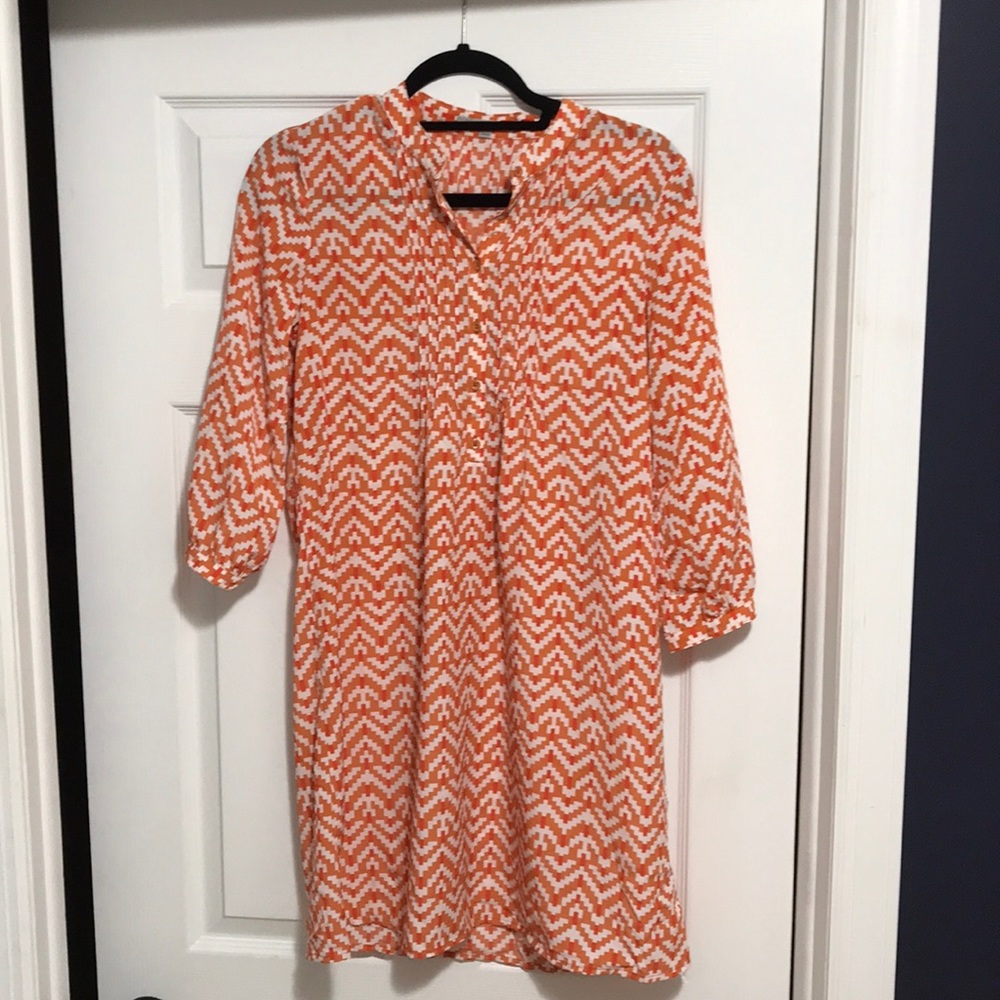 Gap Geometric Printed Dress